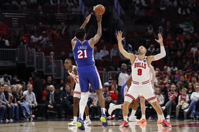 开云体育app入口-76人三巨头再度聚齐，恩比德31+12燃起费城新希望